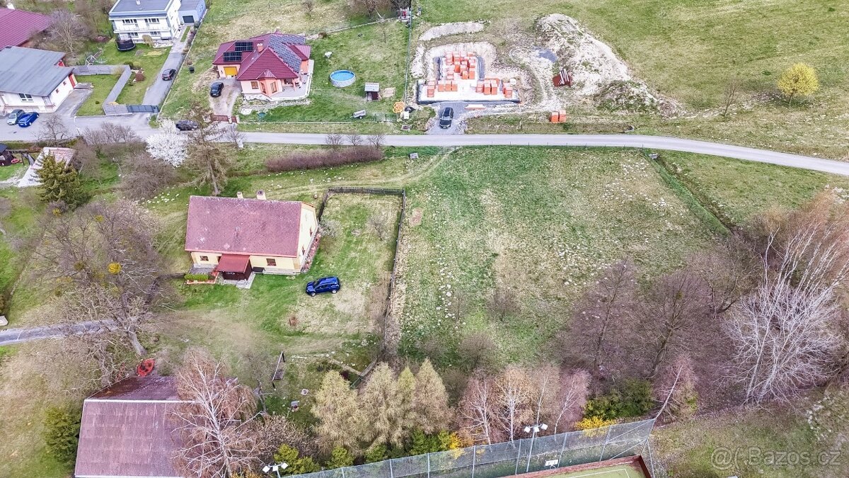 Prodej stavebního pozemku v Hostašovicích