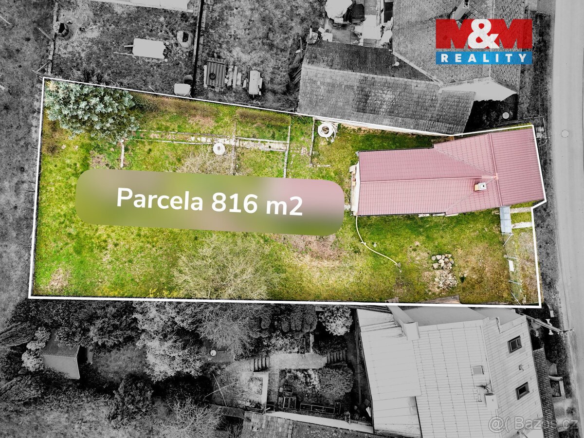 Prodej pozemku k bydlení, 816 m²