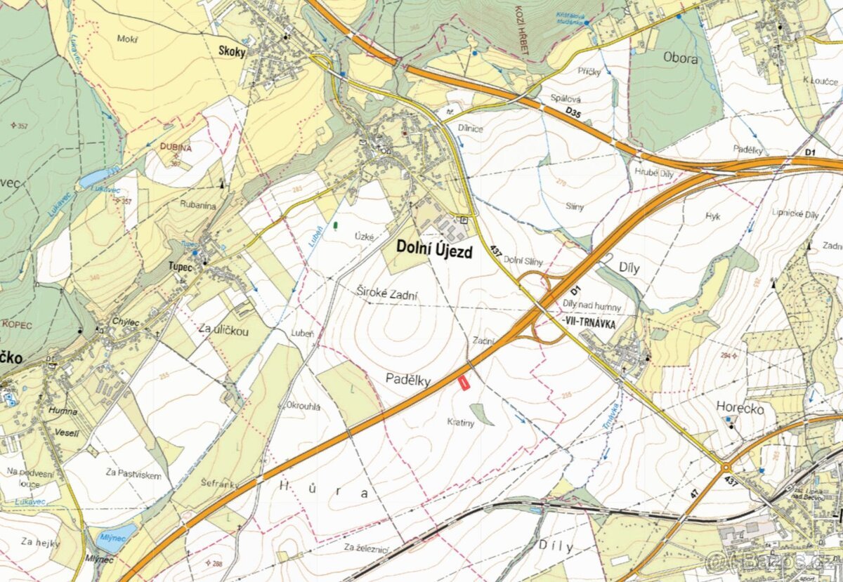 Zemědělská půda, prodej, Dolní Újezd, Přerov