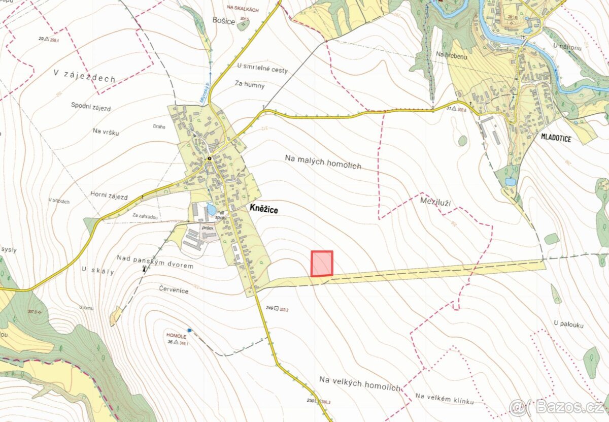 Zemědělská půda, prodej, Kněžice, Chrudim