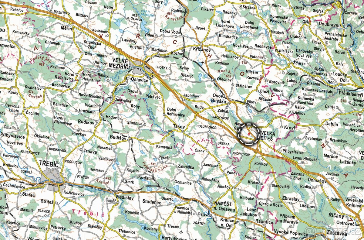 Zemědělská půda, prodej, Velká Bíteš, Žďár nad Sázavou