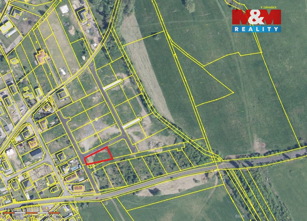 Prodej pozemku k bydlení, 762 m², Krupka - Unčín