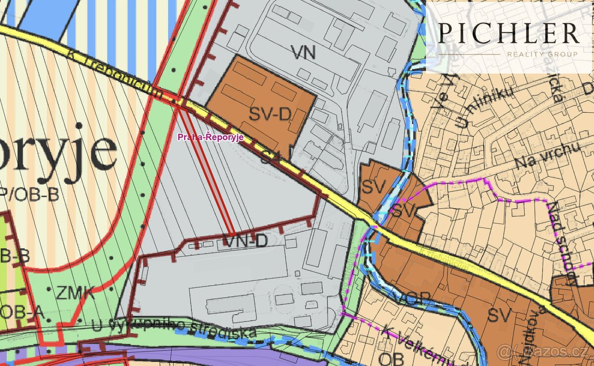 Prodej pozemku pro komerční výstavbu, 1225 m², Praha