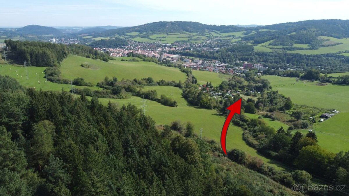 Šumava - Prodej pozemku k výstavbě chaty  v Sušici