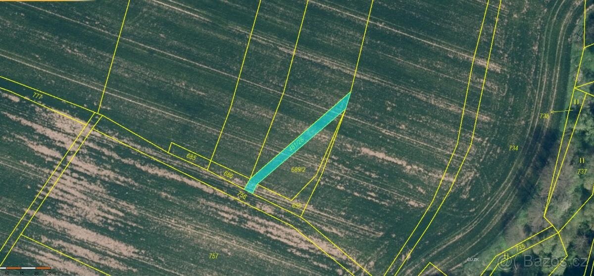 Prodám pozemky v k.ú. Lukov u Úštěku