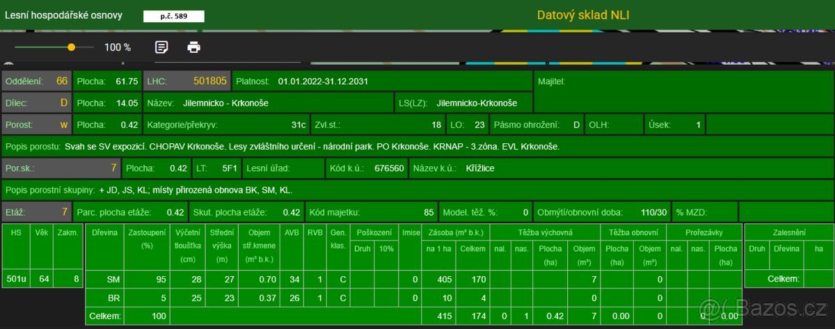 Prodáme pozemky v k.ú. Křížlice