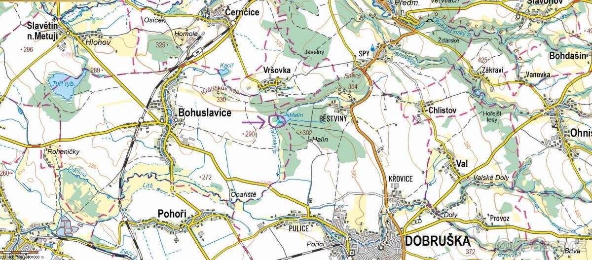 Prodám pozemky v k.ú. Bohuslavice nad Metují