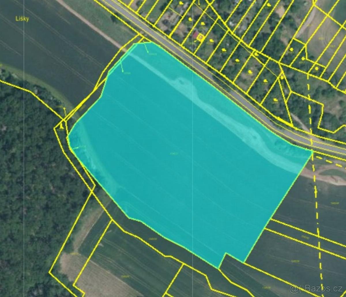 Prodám pozemky v k.ú. Troubsko