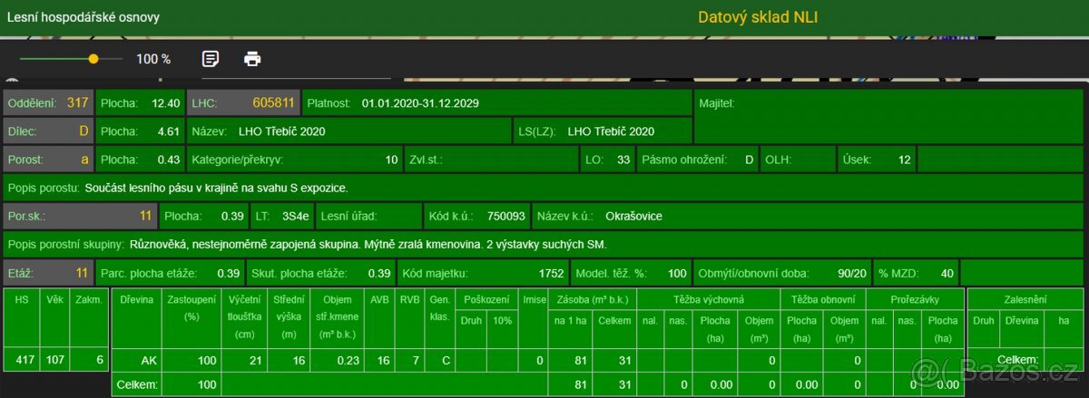 Prodáme pozemky v k.ú. Okrašovice