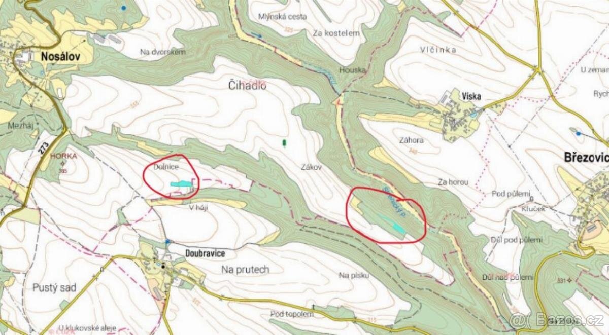 Prodáme pozemky v k.ú. Nosálov