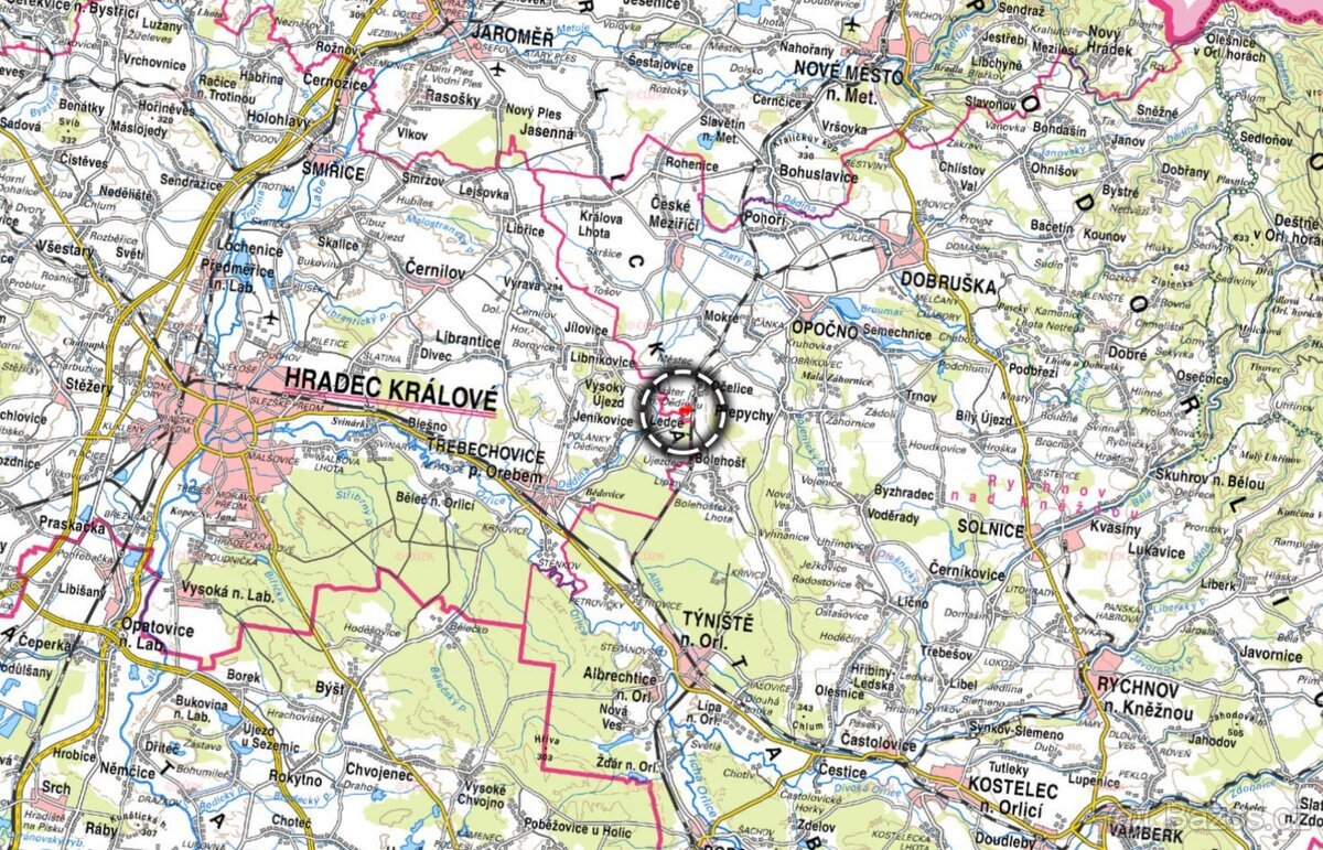 Zemědělská půda, prodej, Očelice, Rychnov nad Kněžnou