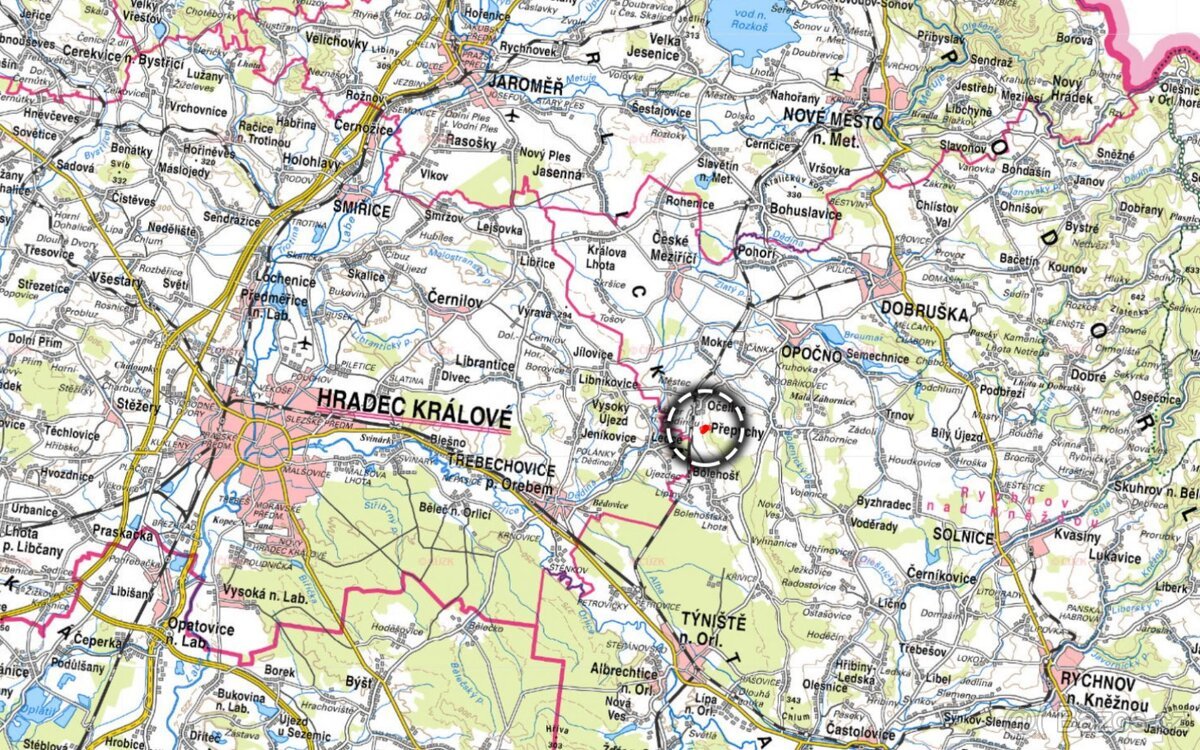 Zemědělská půda, prodej, Očelice, Rychnov nad Kněžnou