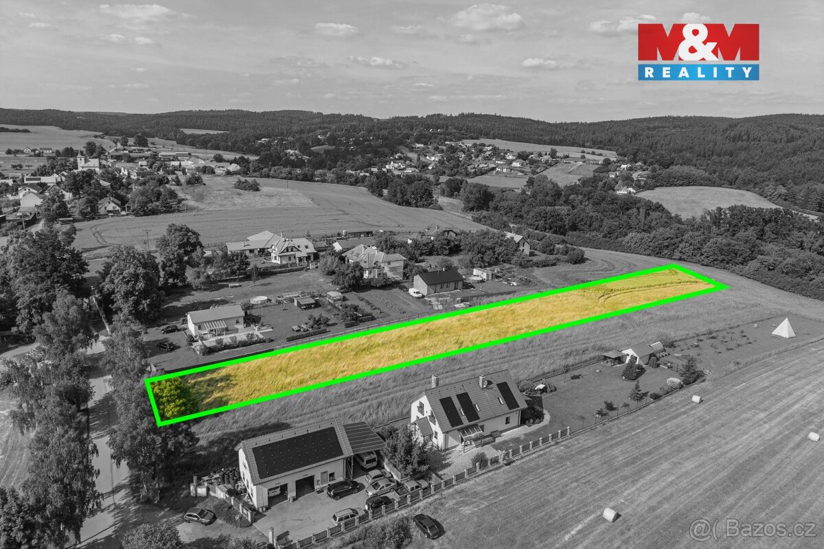 Prodej pozemku k bydlení, 3448 m², Hrusice