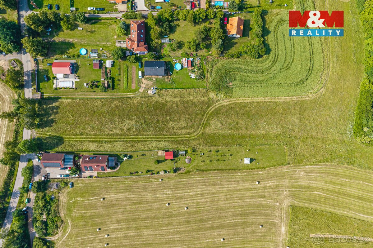 Prodej pozemku k bydlení, 3448 m², Hrusice