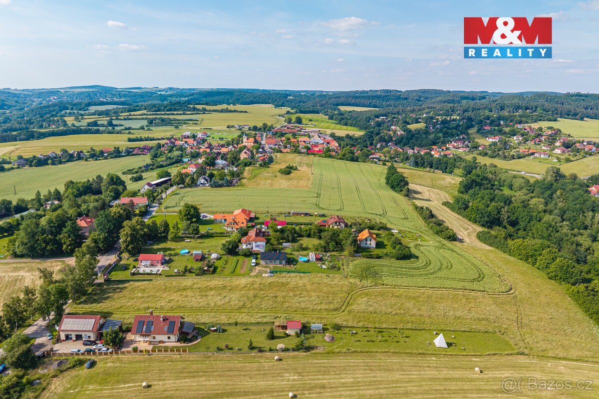 Prodej pozemku k bydlení, 3448 m², Hrusice