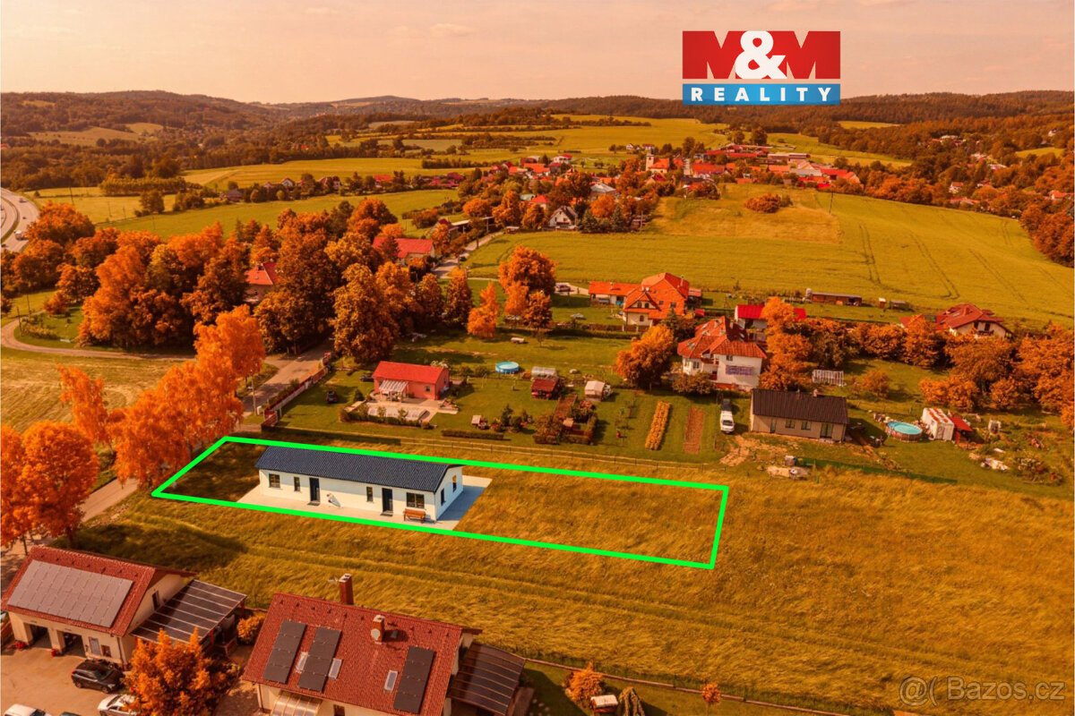 Prodej pozemku k bydlení, 1100 m², Hrusice