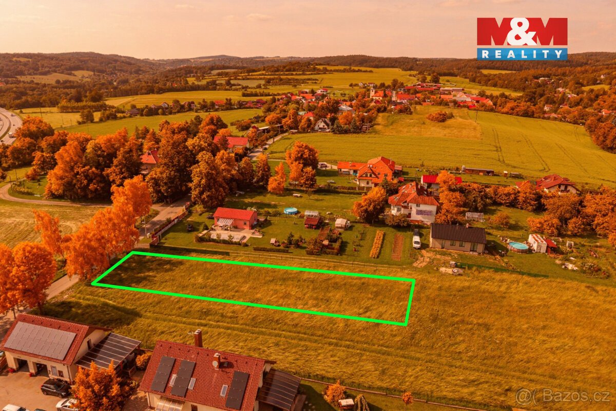 Prodej pozemku k bydlení, 1100 m², Hrusice