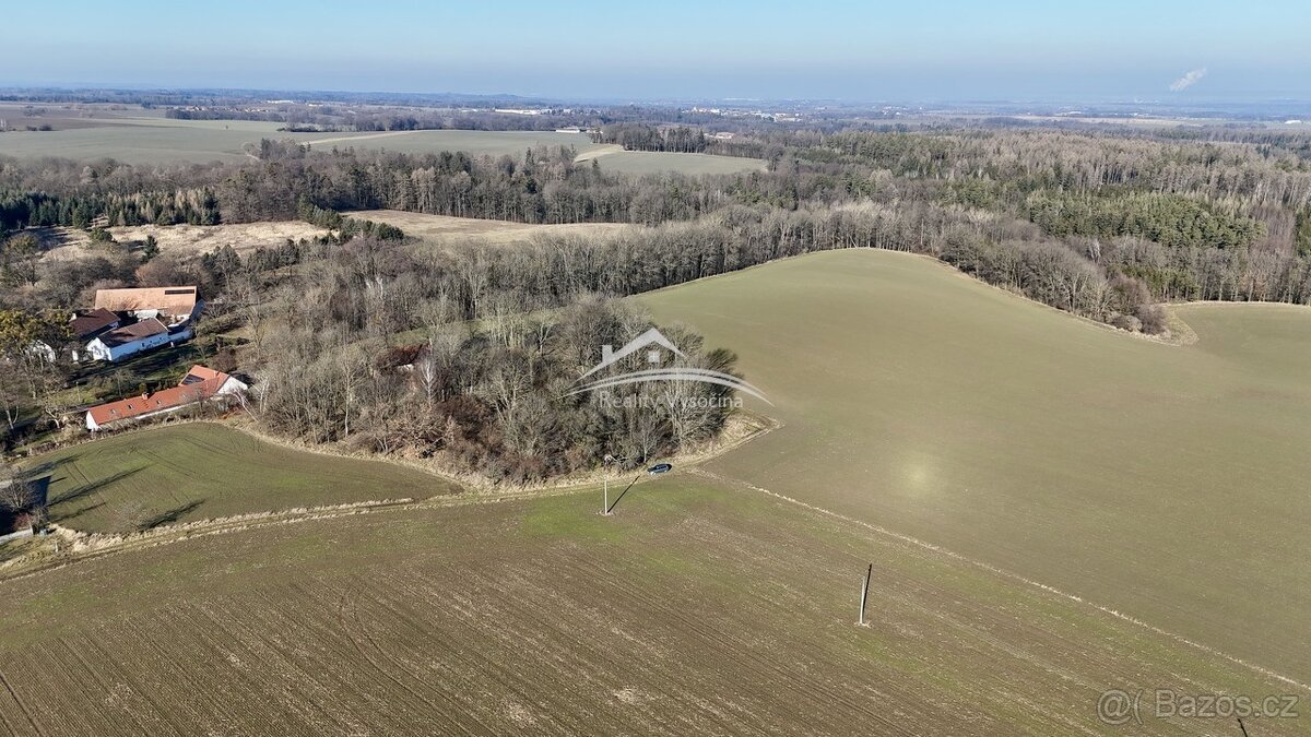 Prodej velkého pozemeku 11 975m2 Zhoř u Vilémova