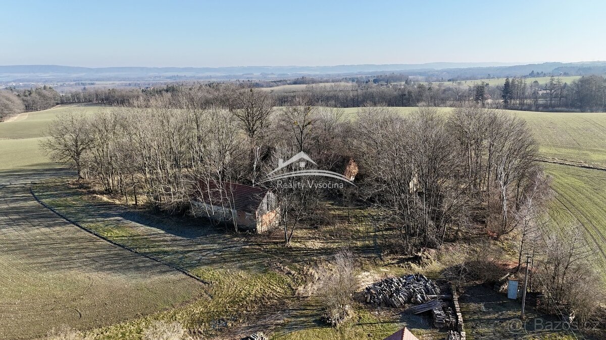 Prodej velkého pozemeku 11 975m2 Zhoř u Vilémova