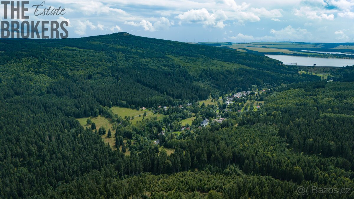 Stavební pozemek 931 m² u lesa – Kryštofovy Hamry, Krušné ho