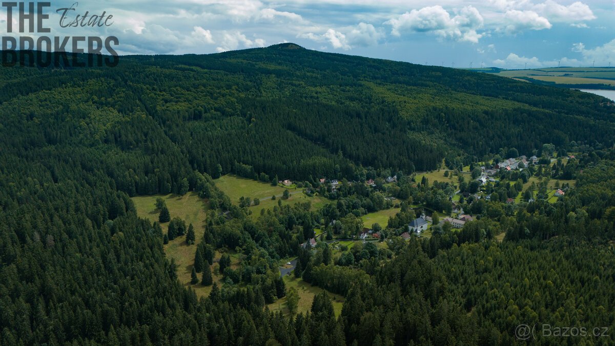 Stavební pozemek 931 m² u lesa – Kryštofovy Hamry, Krušné ho