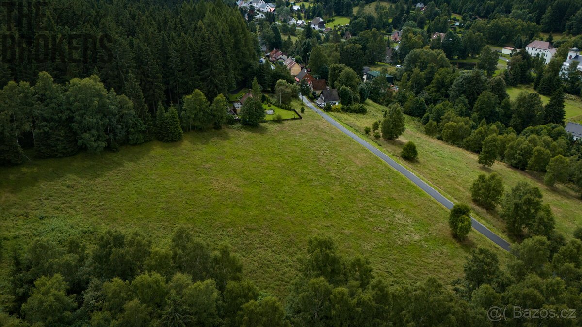 Prodej celku 18 stavebních parcel, Kryštofovy Hamry - Krušné