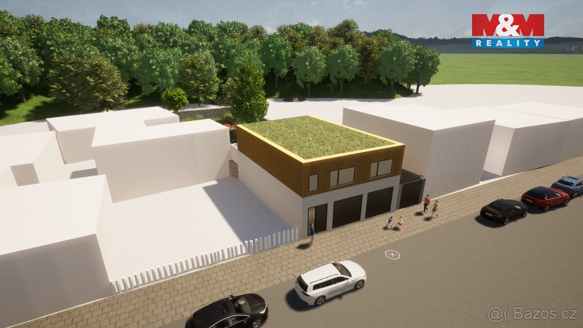 Prodej pozemku k bydlení v Moravském Krumlově, ul. Palackého