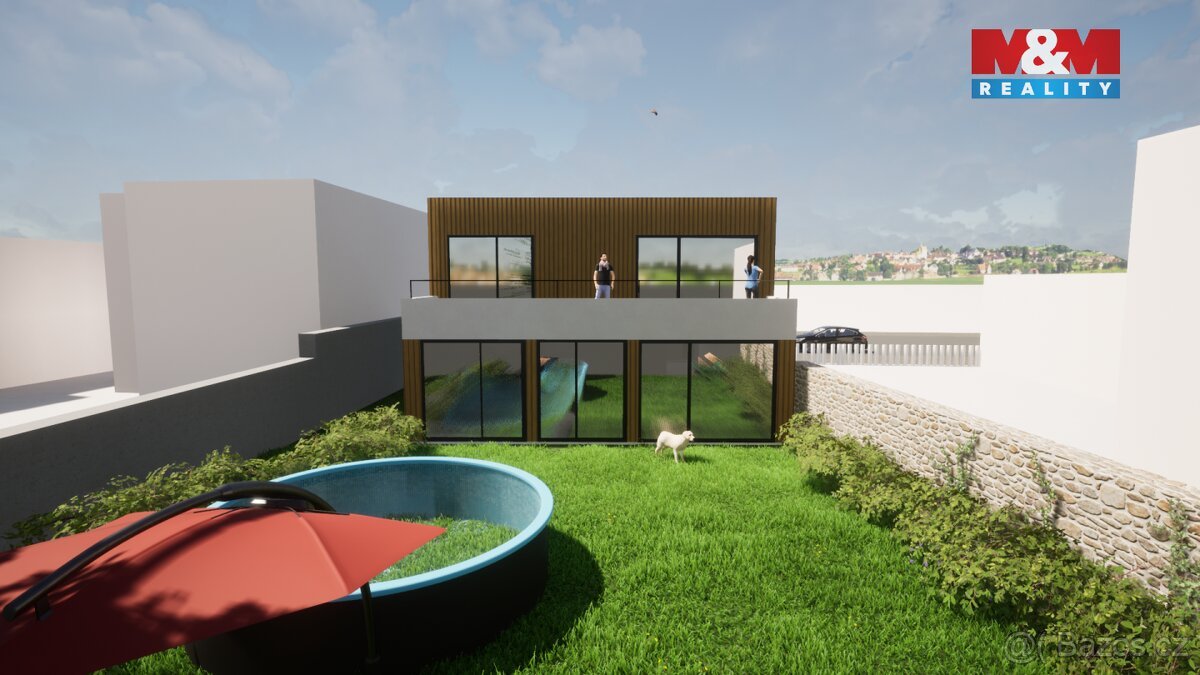 Prodej pozemku k bydlení v Moravském Krumlově, ul. Palackého