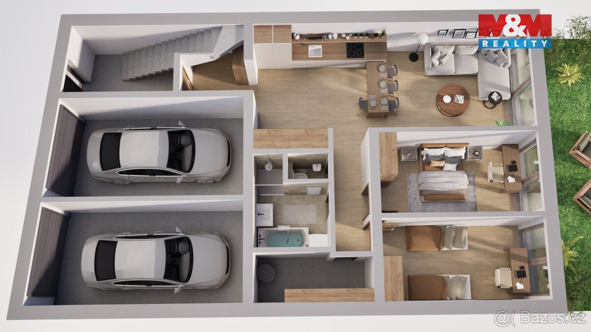 Prodej pozemku k bydlení v Moravském Krumlově, ul. Palackého