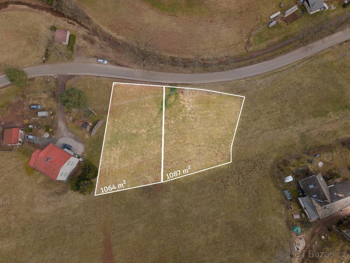 Stavební pozemky v Dolní Kalné