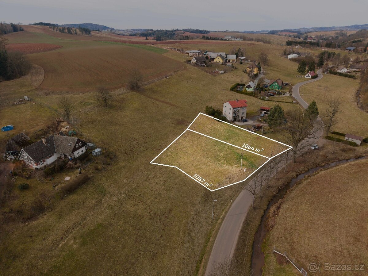 Stavební pozemky v Dolní Kalné