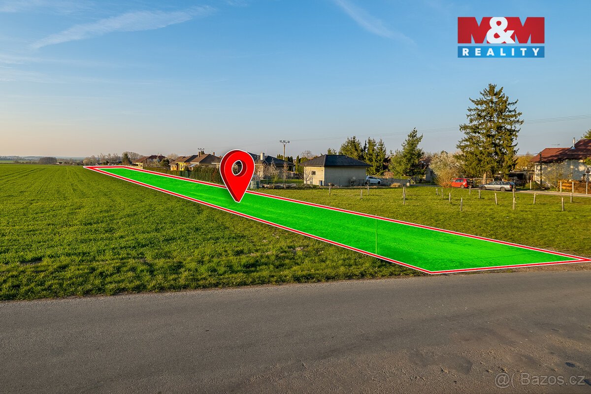 Prodej podílu ½ pozemku k bydlení, Moravany