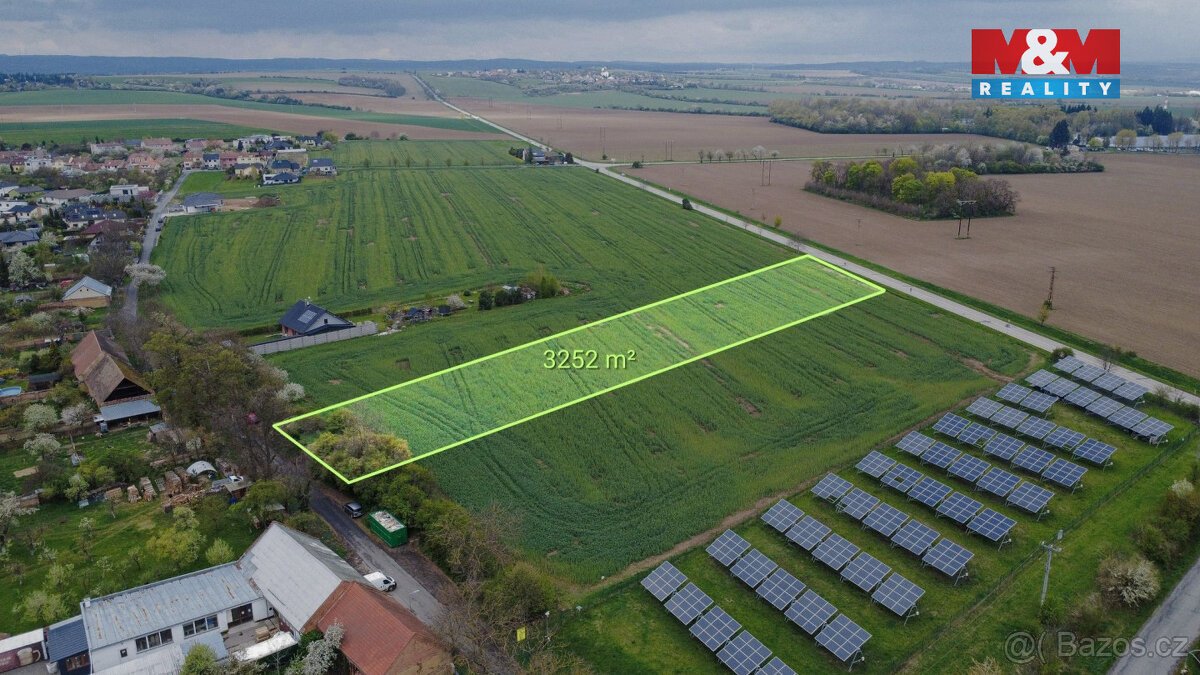 Prodej pozemku k bydlení, 3252 m², Mostkovice