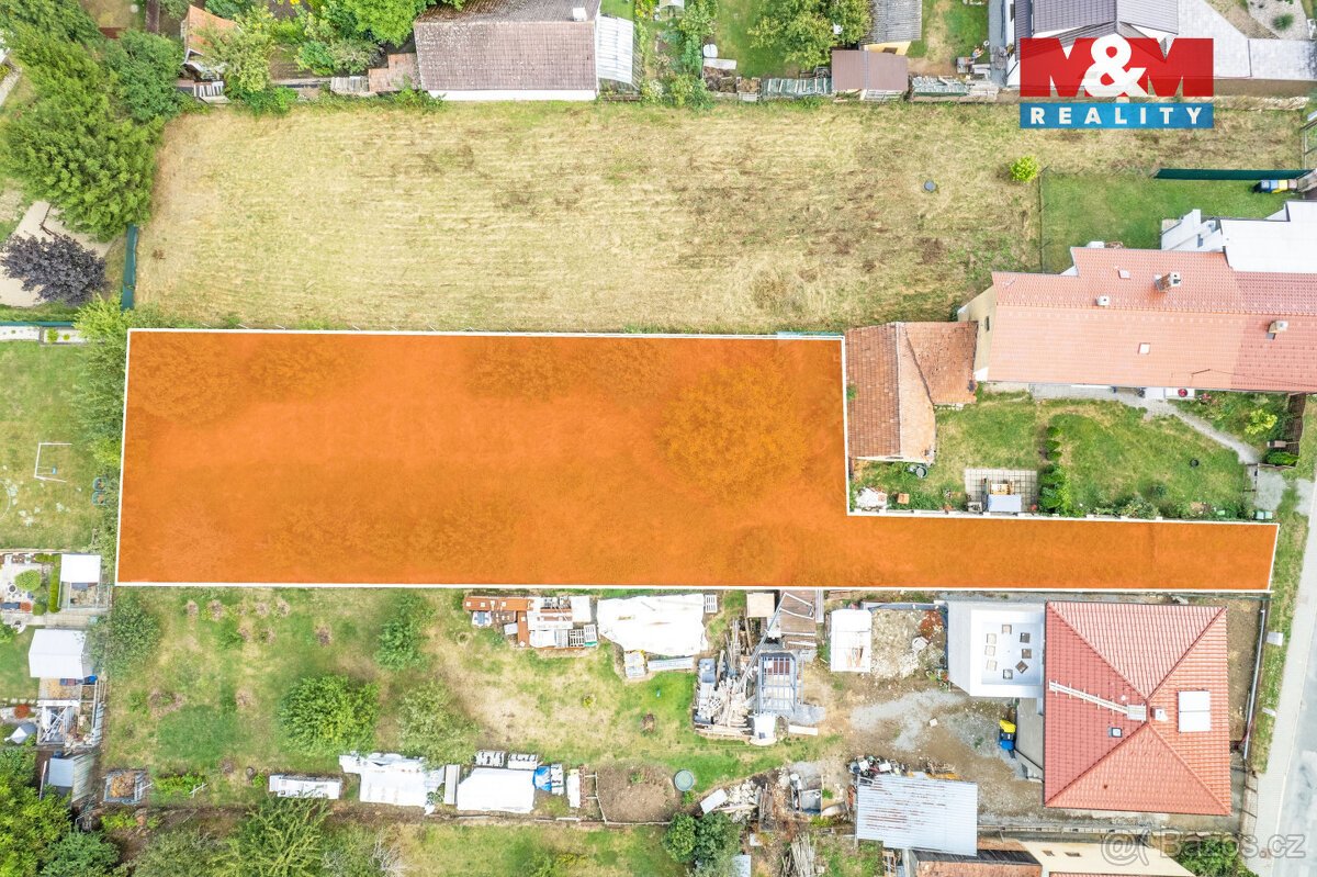 Prodej pozemku k bydlení, 1180 m², Drnovice, ul. Drnovice