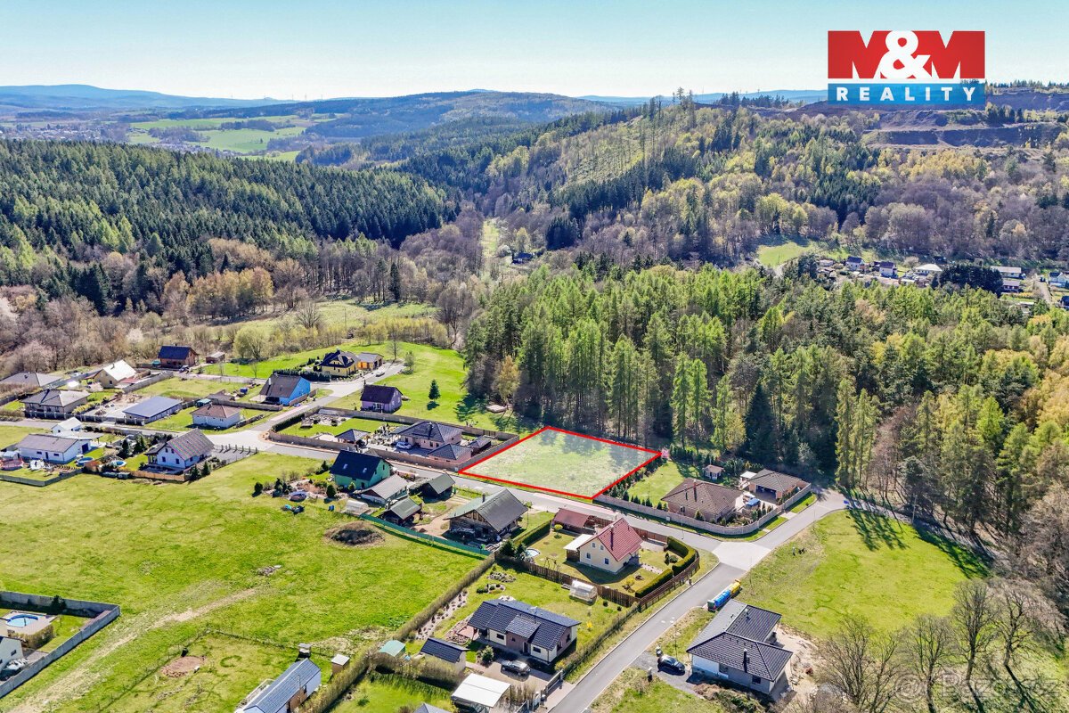 Prodej pozemku k bydlení, 1942 m², Libá u Chebu