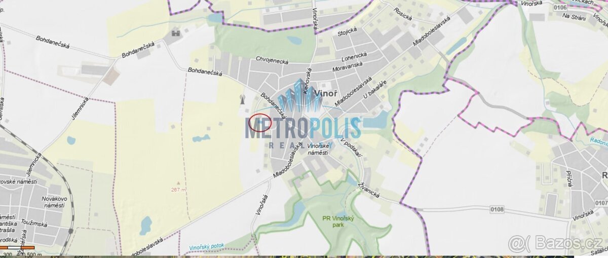 Investiční příležitost: Podíl 1/2 na stavebním pozemku – Pra