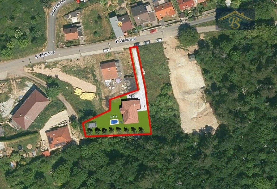 Prodej stavebního pozemku - 1030 m², obec Úholičky