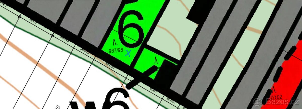 Lesní pozemek Silůvky 3/4 podíl