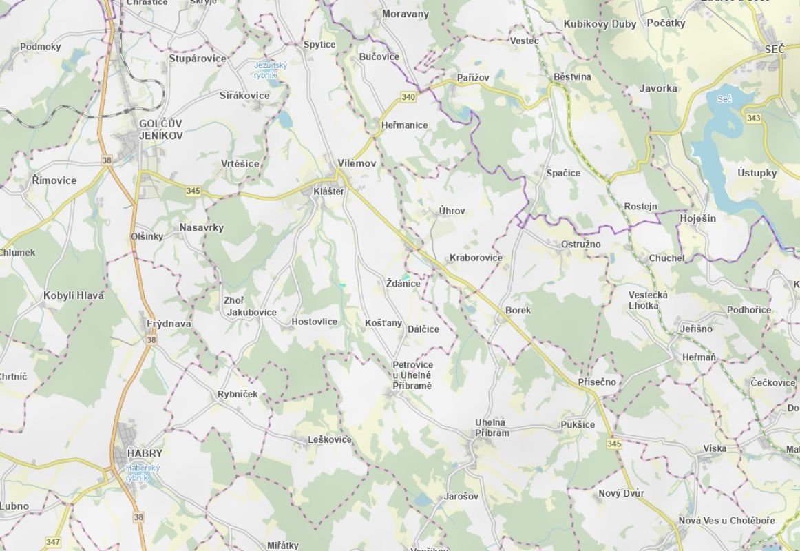 Prodej lesa v k.ú. Ždánice u Vilémova