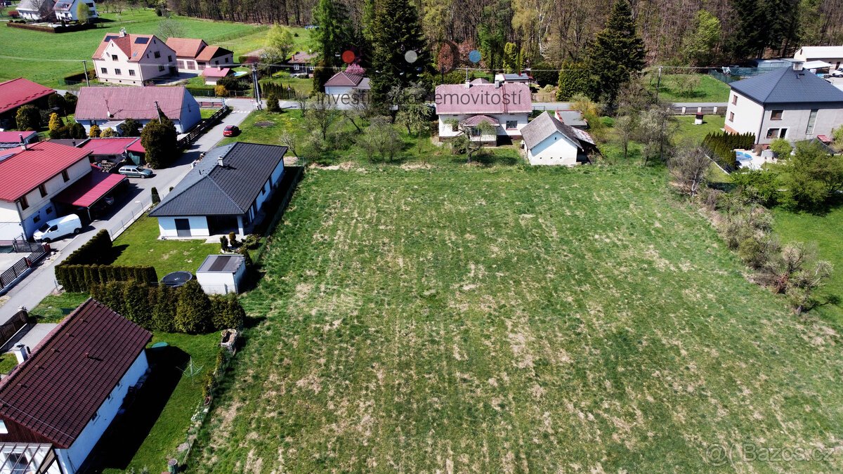 Stavební pozemek o výměře 1855m2, Vratimov, Horní Datyně