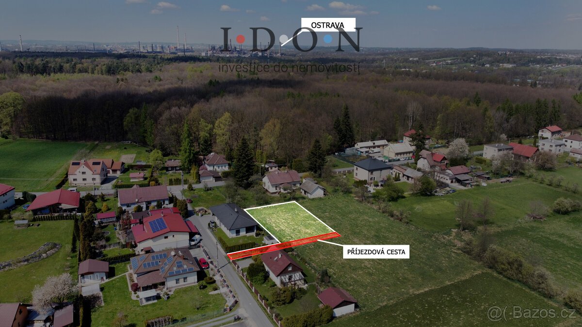 Stavební pozemek o výměře 935m2, Vratimov, Horní Datyně