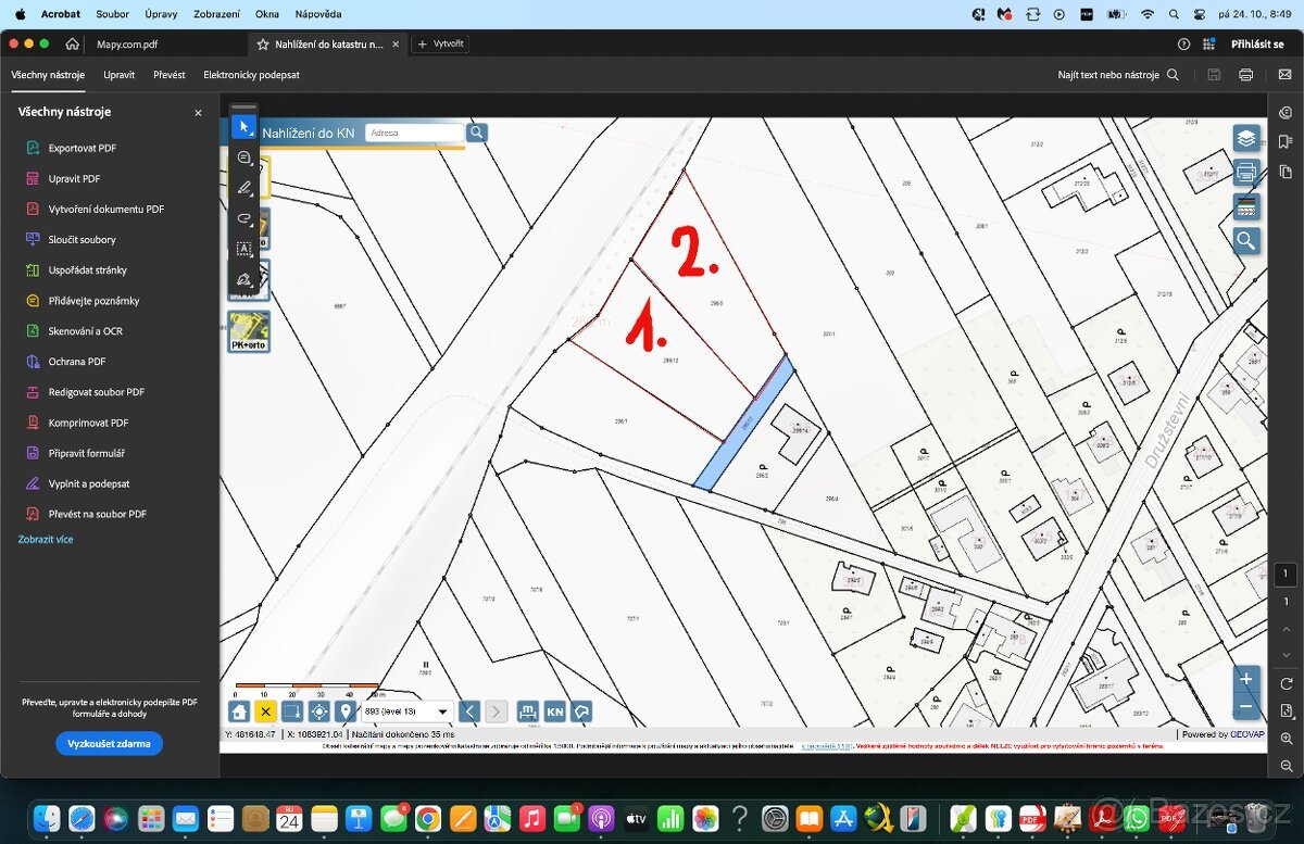 Prodám stavební pozemky v Chuchelné na Opavsku