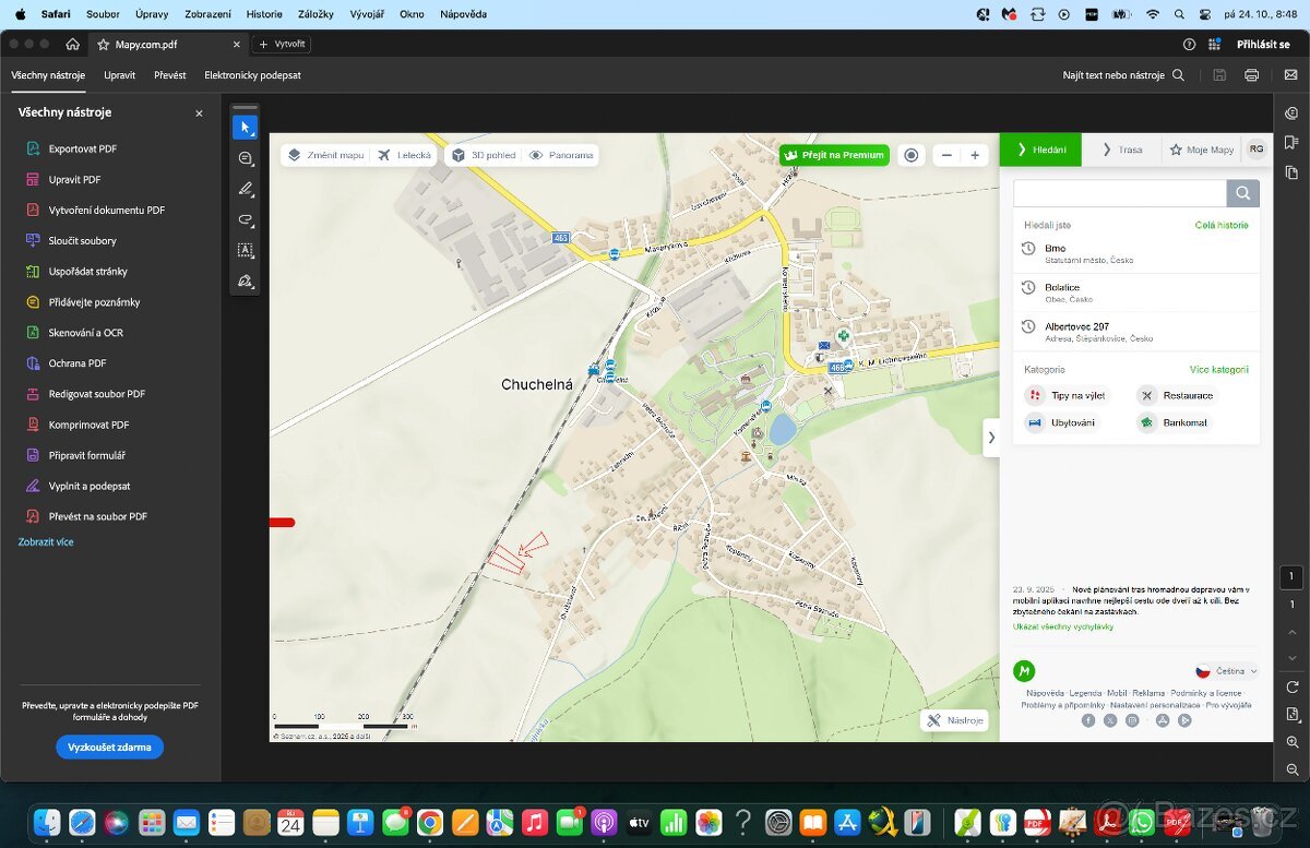 Prodám stavební pozemky v Chuchelné na Opavsku