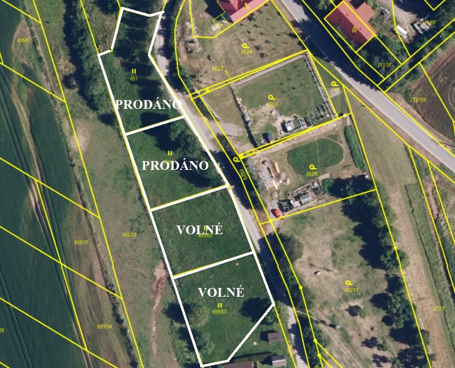 Lukrativní stavební pozemek pro rodinný dům v Bouzově