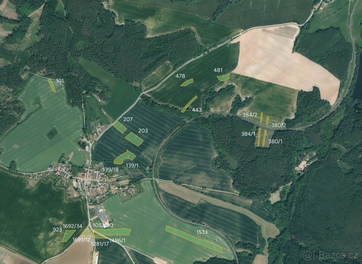 Zemědělská půda, prodej, Chrášťovice, Mladotice, Plzeň sever