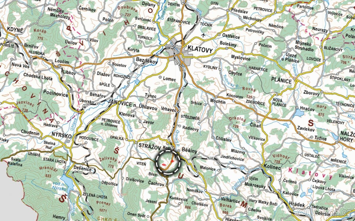 Zemědělská půda, prodej, Hořákov, Běšiny, Klatovy