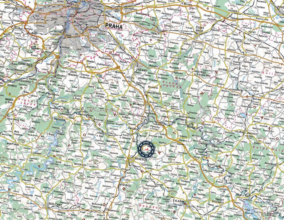 Zemědělská půda, prodej, Petroupim, Benešov