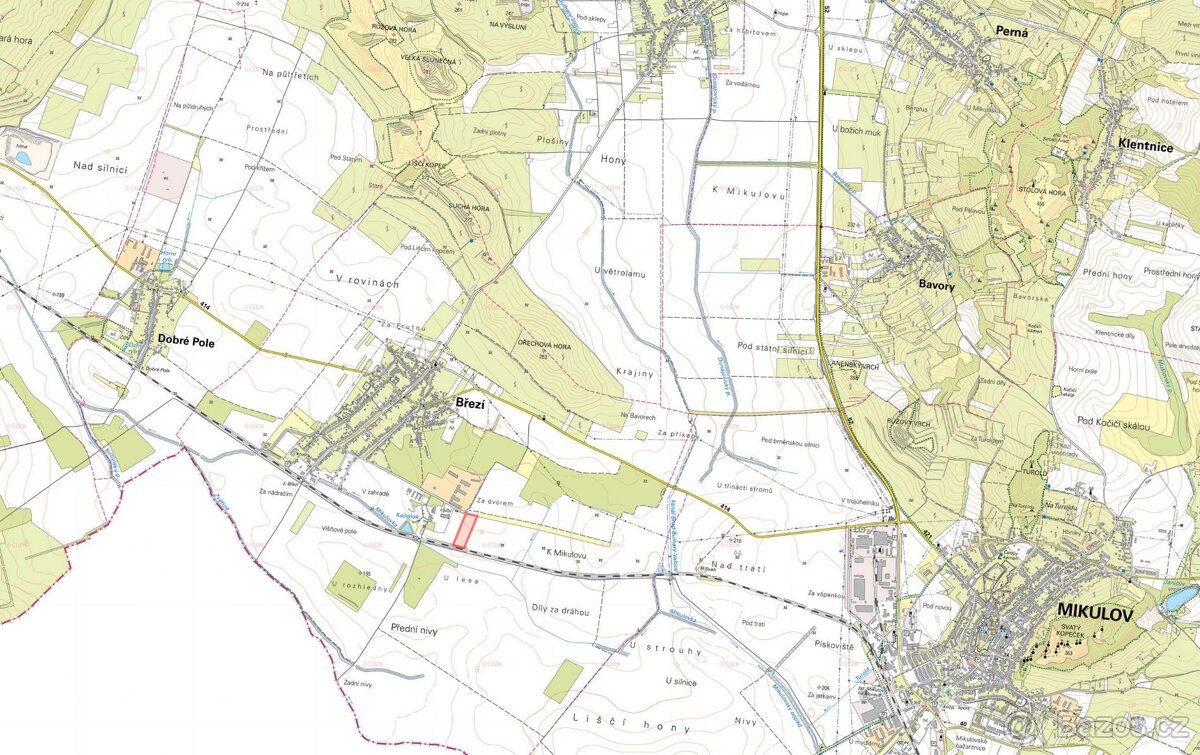 Zemědělská půda, prodej, Březí, Břeclav