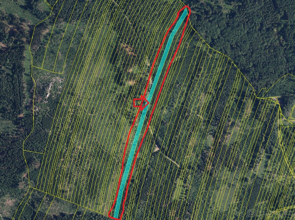 Prodej lesních pozemků k.ú. Nová Hradečná