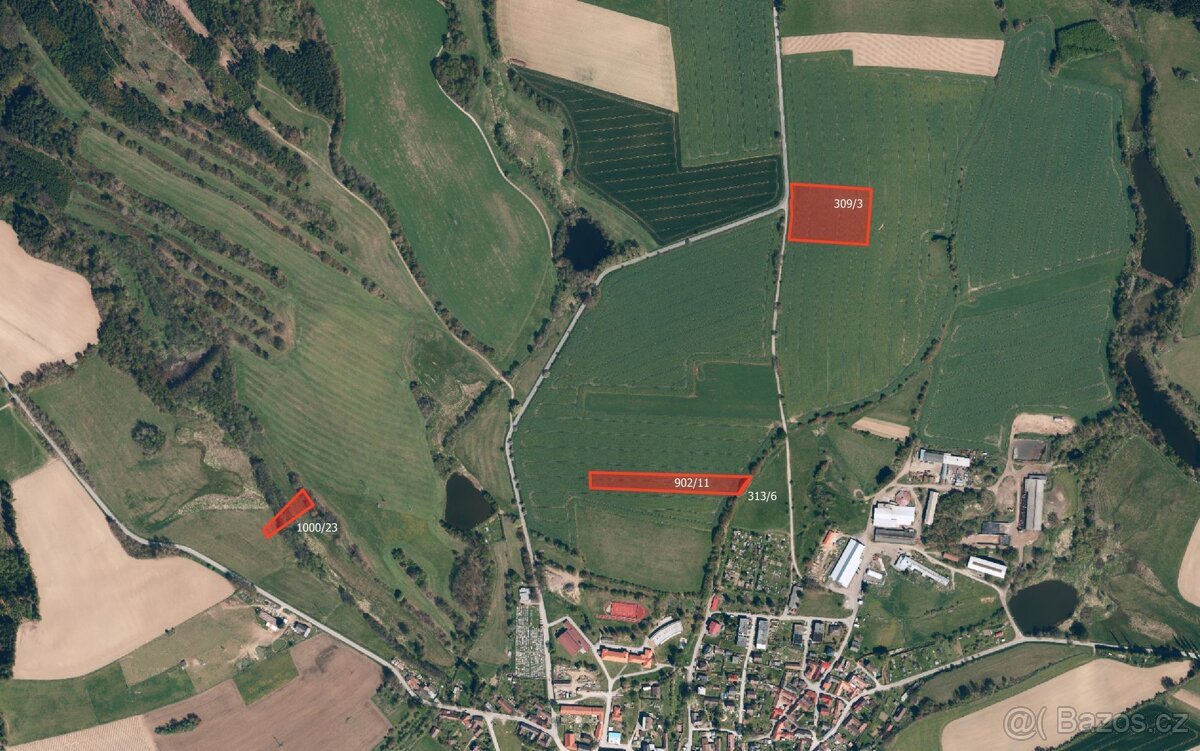 Zemědělská půda, prodej, Nový Rychnov, Pelhřimov